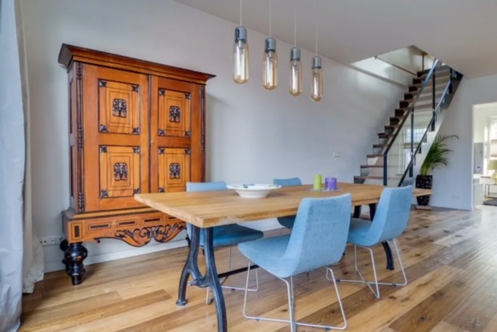 Salle à manger - Historic Upper Flat with Terrace in Utrecht Centre