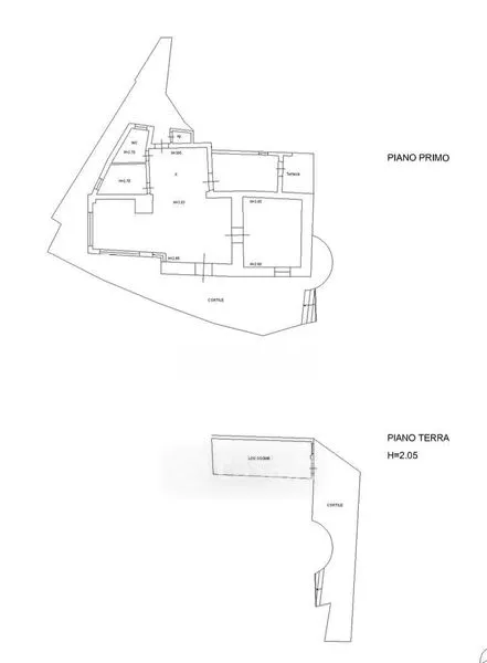 Plan - Country House with Olive Grove in Centuripe