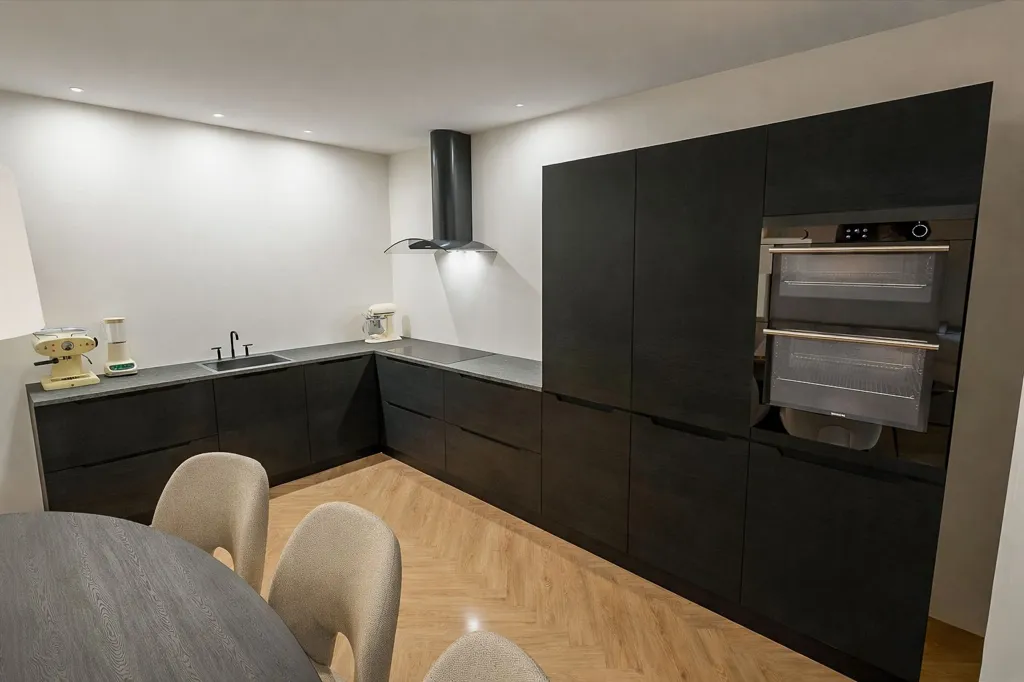 Köök - Ground Floor Apartment with Garden in Echt