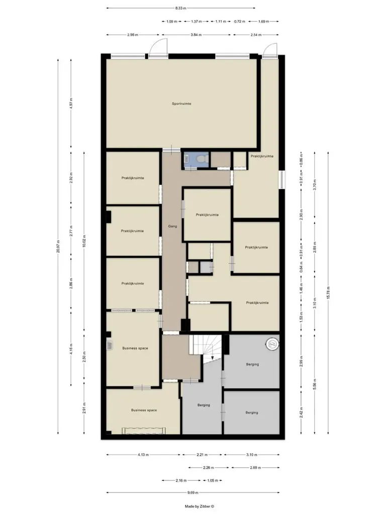 Plan - Maison avec Terrasse à Huizingen