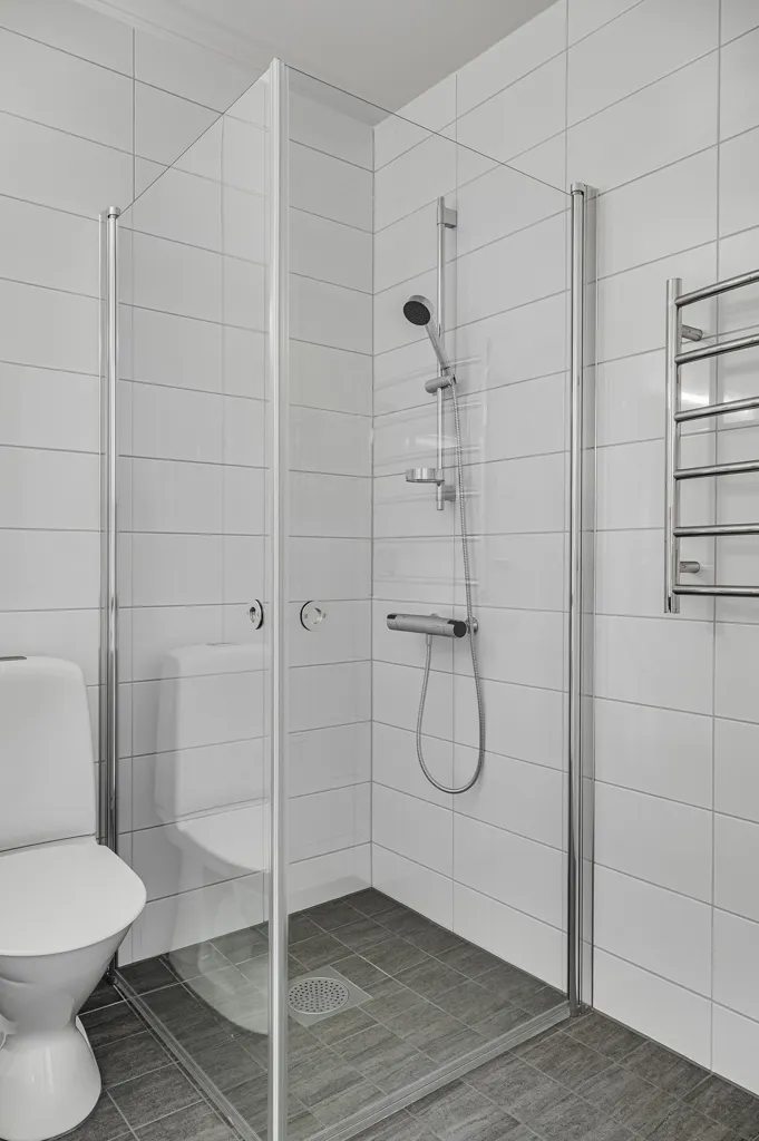 Salles de bain - Apartment with Water Views in Karlstad