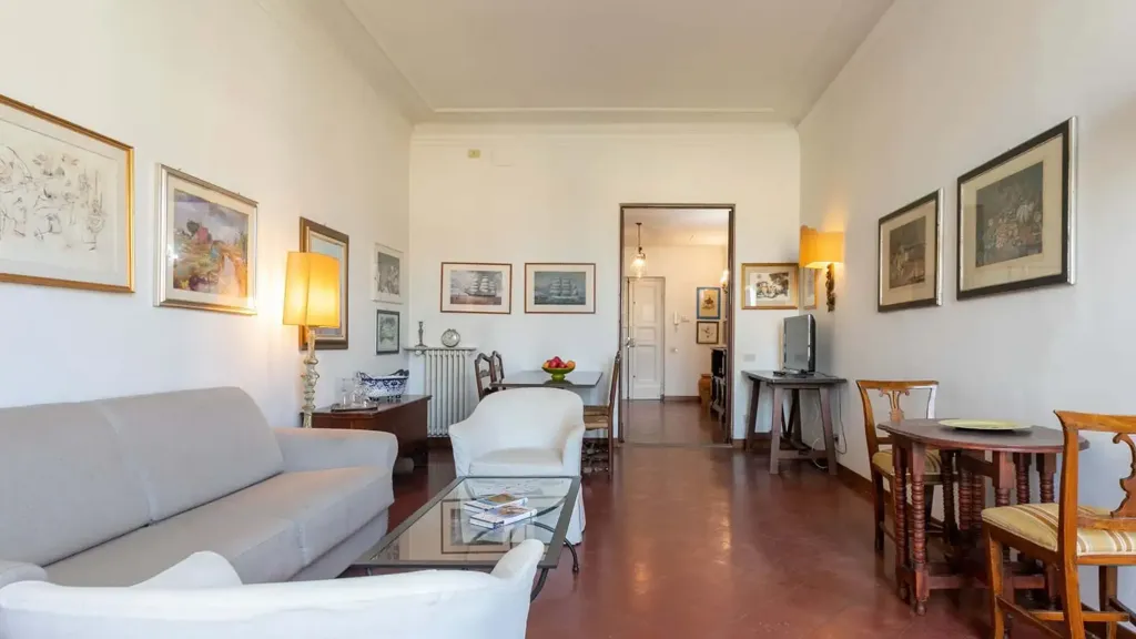 Séjour - Elegant Apartment with Lungarno View in Florence