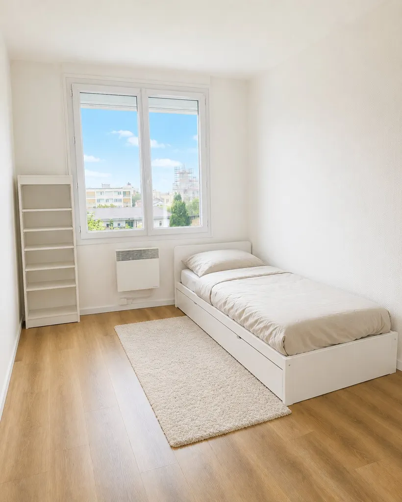 Bedrooms - 3-Piece Flat with View in Rueil-Malmaison