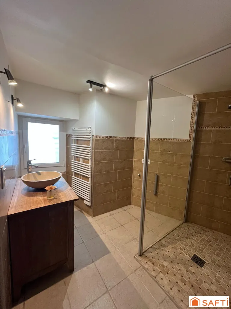 Salles de bain - Maison de Charme avec Vue Montagne à Ostabat-Asme