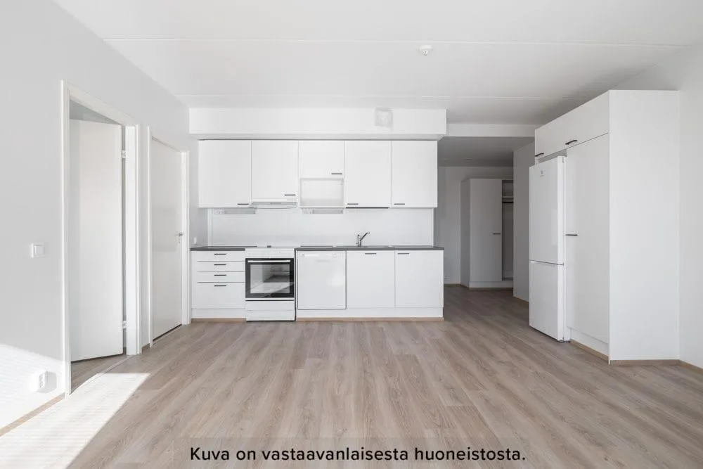 Köök - New Apartment with Glazed Balcony in Espoo