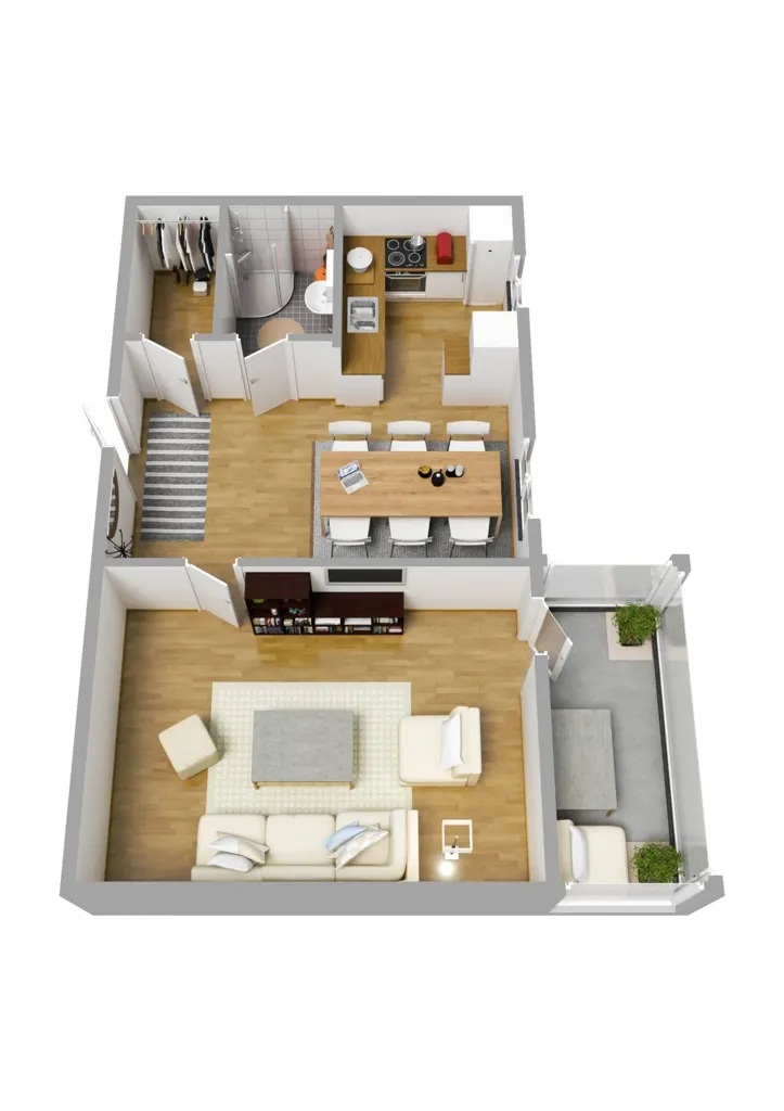Appartement 1 pièces à Borlänge kommun