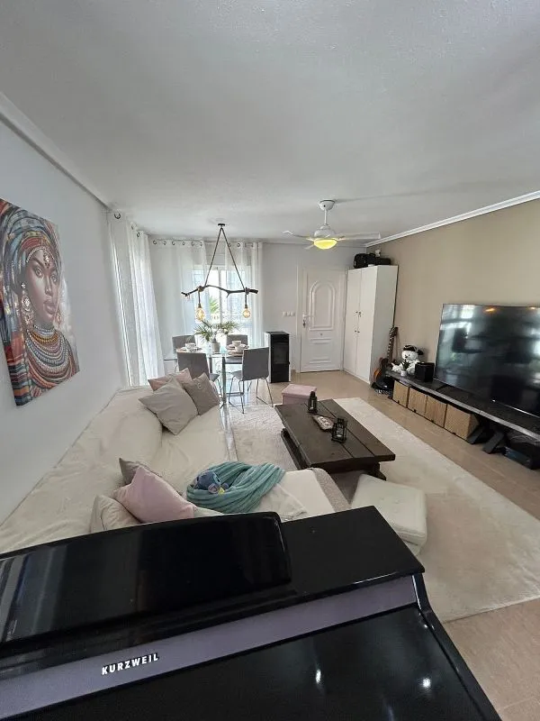 Living Room - 2-Bedroom House with Pool in Avileses