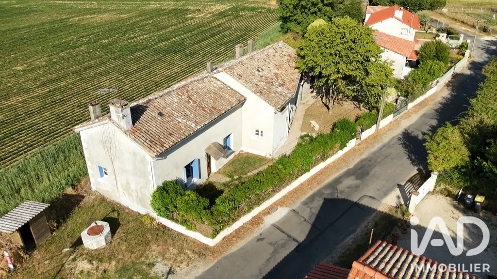 Vue aérienne - Maison de Campagne à Rénover à Champniers