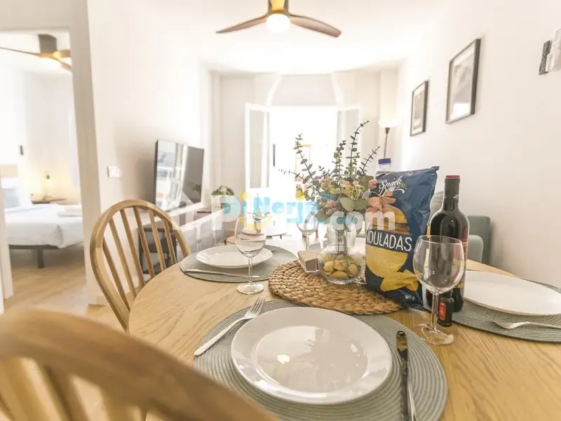Salle à manger - Modern Apartment with Sea View in Nerja Centre