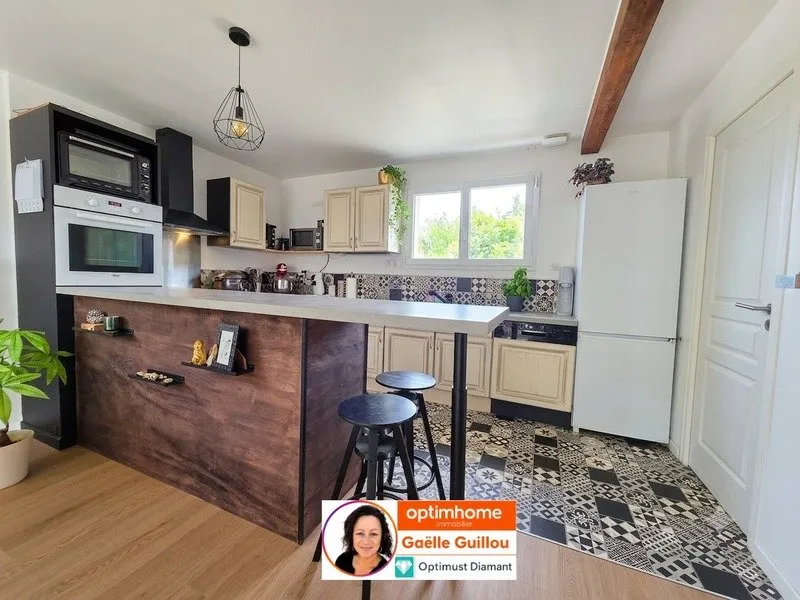 Cucina - Contemporary House with Garden in Roscoff