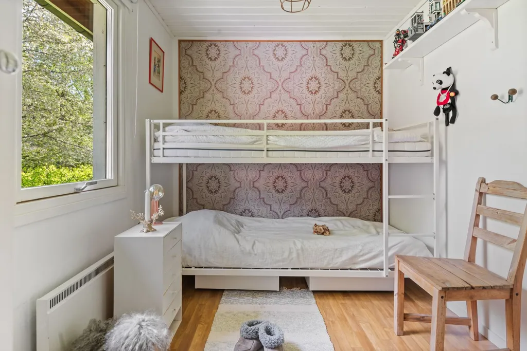 Camere da letto - Well-Maintained Cottage with Garden in Runmarö