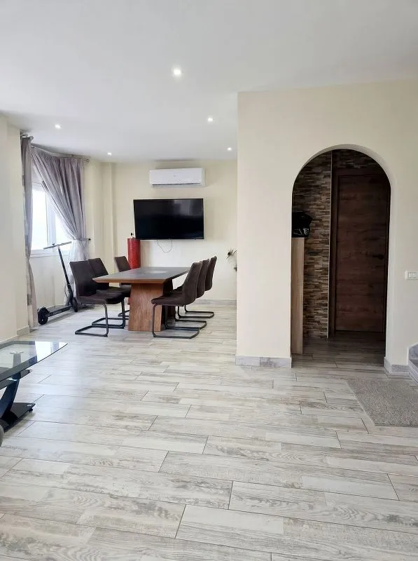 Living Room - Villa with Ocean View in Torviscas Alto