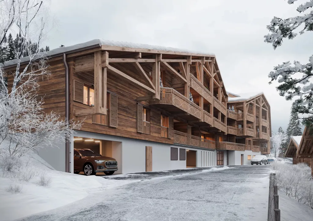 Extérieur - Studio avec Vue sur Pistes à Châtel
