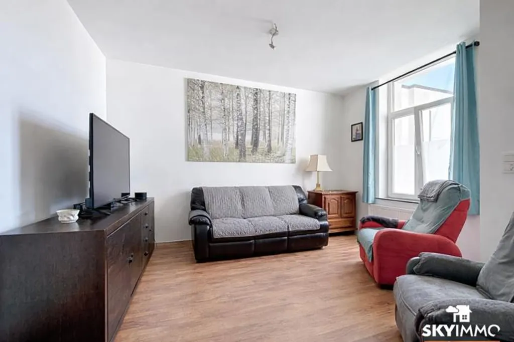 Living Room - Spacious Apartment with Terrace in Seraing