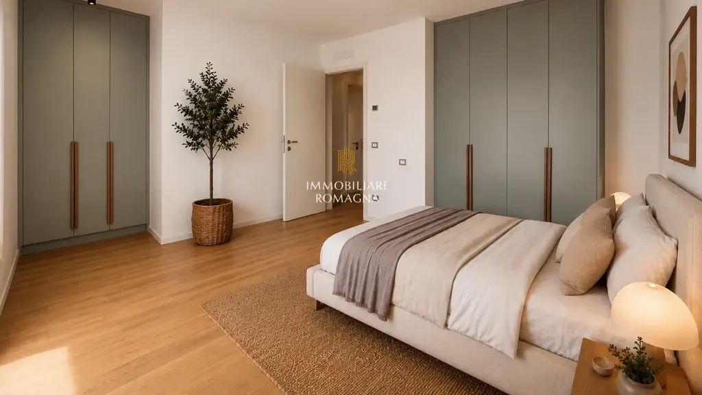 Camere da letto - Modernised Apartment with Balcony in Cesena