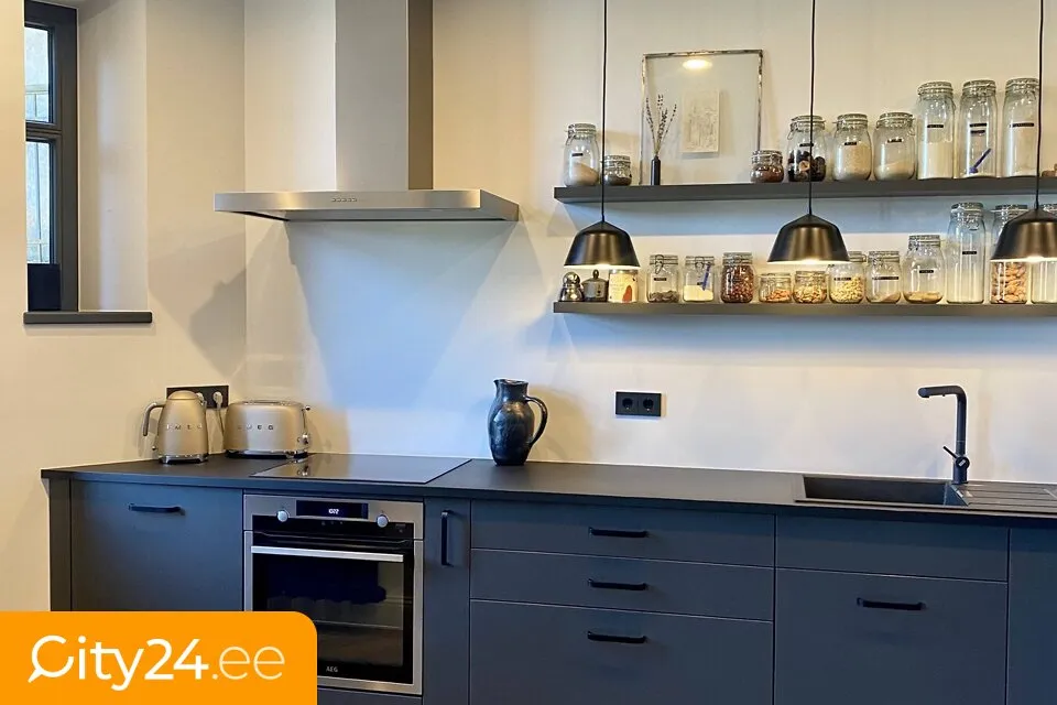 Cucina - Apartment with Central Heating in Riga Centre