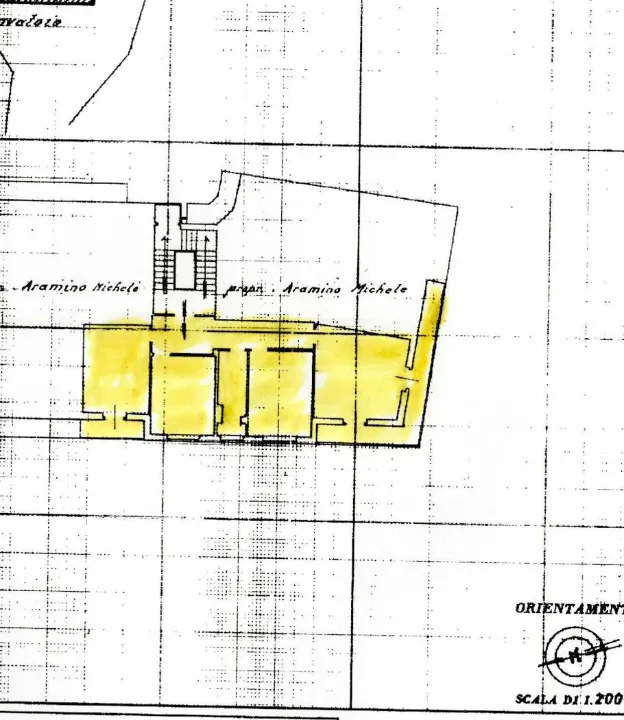 Floor Plan - Apartment with Balconies in Central Strambino
