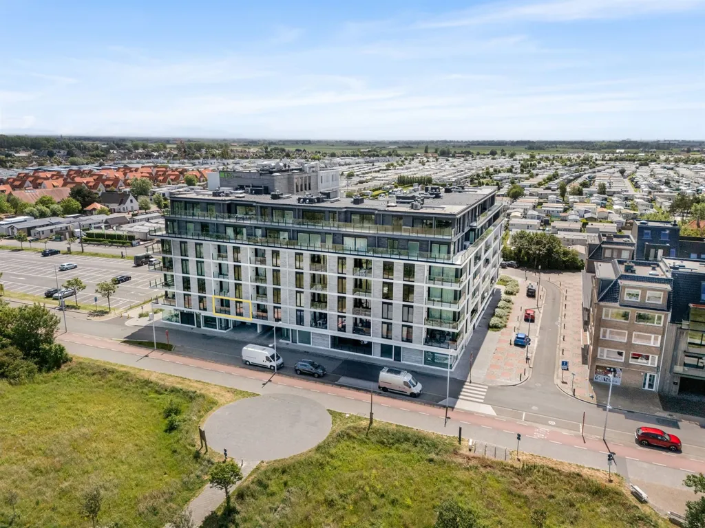 Vue aérienne - Appartement avec Terrasse à Bredene
