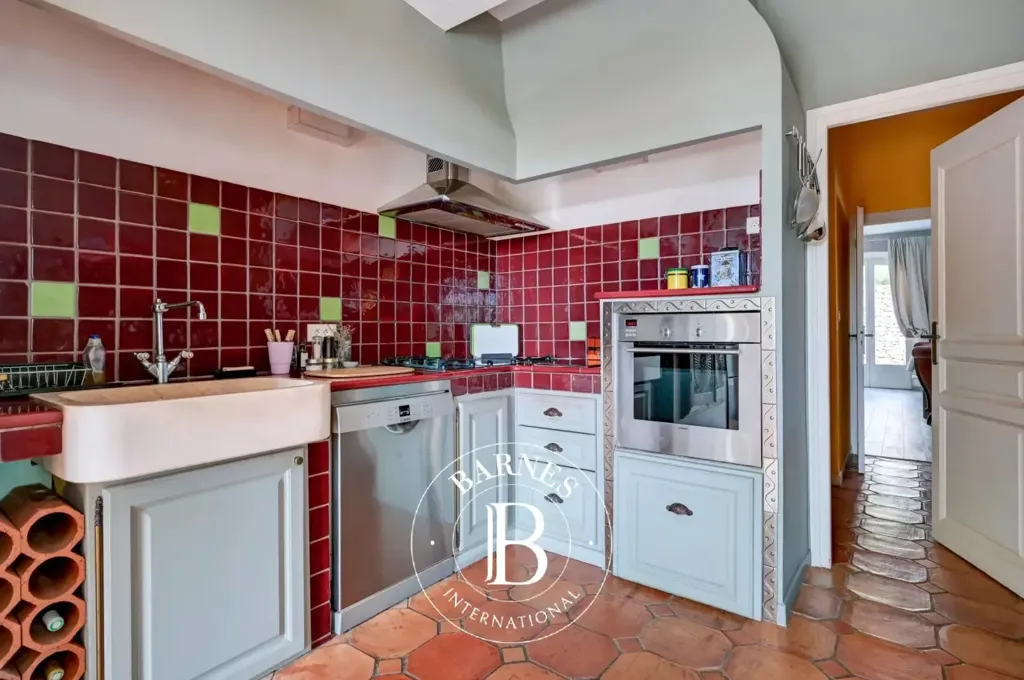 Kitchen - Bastide with Panoramic View in Aix-en-Provence