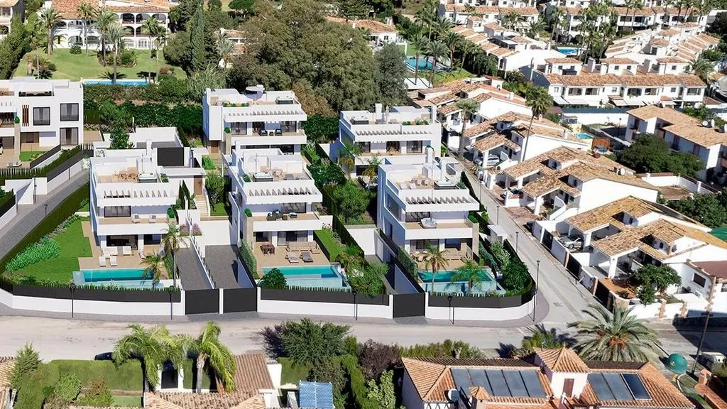 Vista aerea - Luxury Villa with Sea View in Marbella