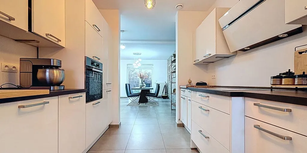 Cuisine - Appartement Neuf avec Terrasse à Waremme