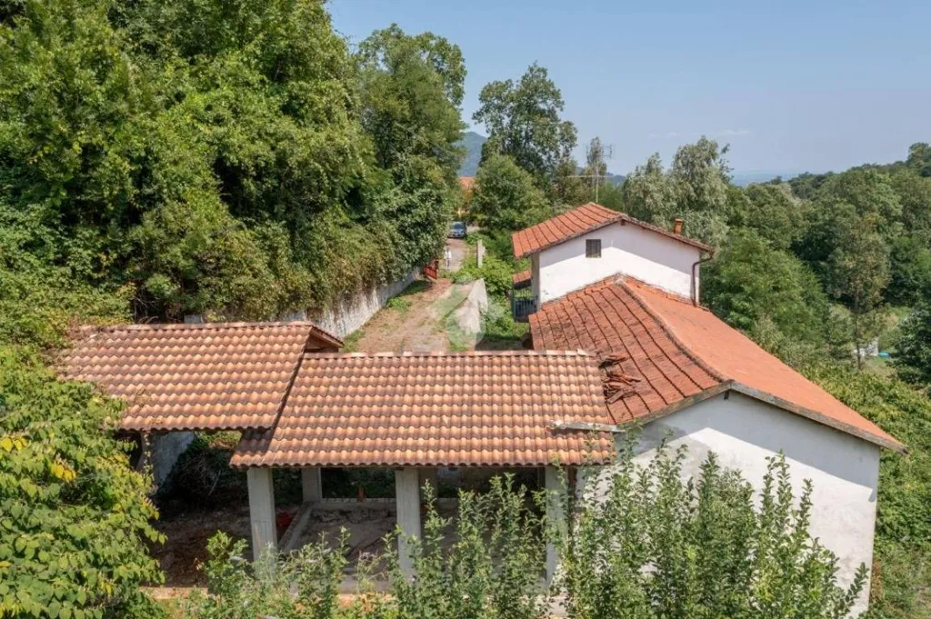 Vue aérienne - Rustic House with Private Garden in Sanfront