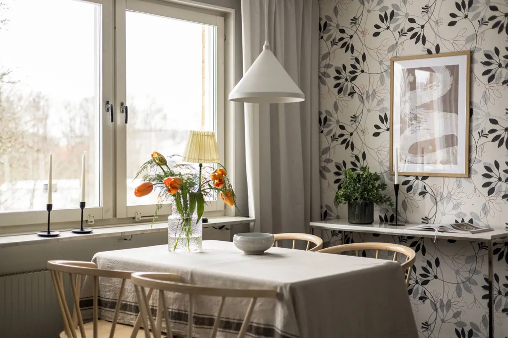 Sala da pranzo - Apartment with Upper Floor in Östra Porten