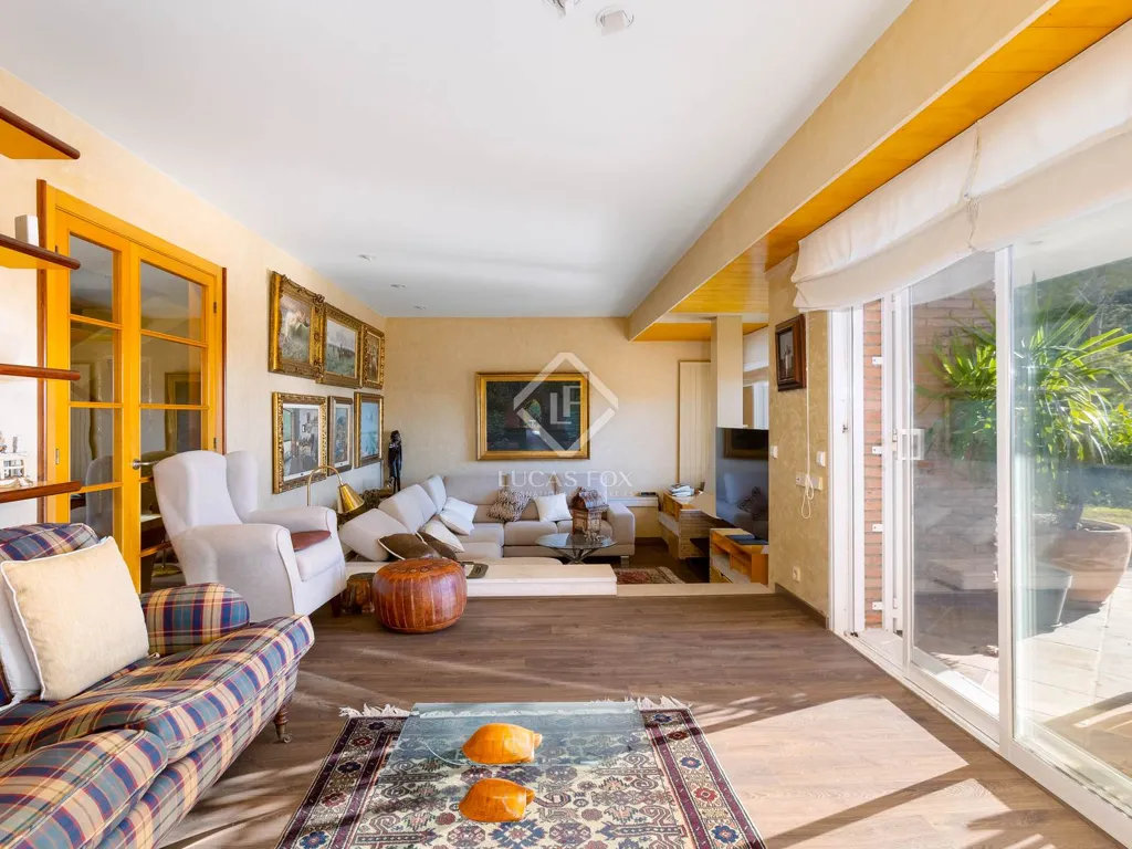 Séjour - Luxury Villa with Sea View in Premià de Dalt