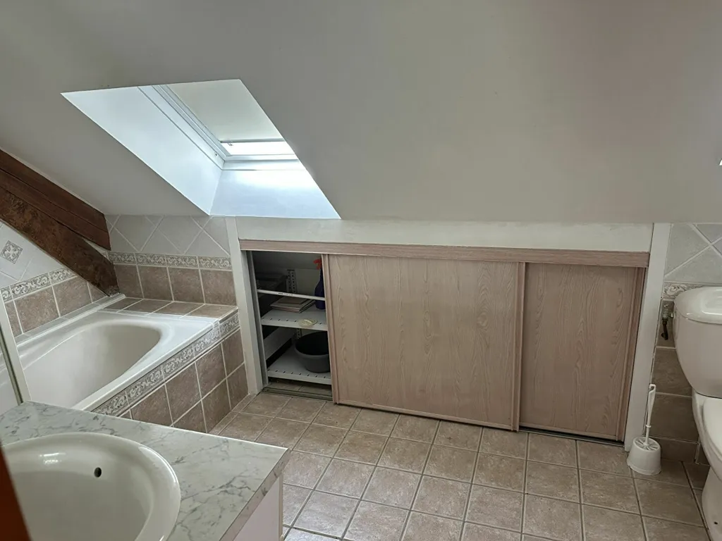Salles de bain - Maison Rénovée avec Terrasse à Romorantin