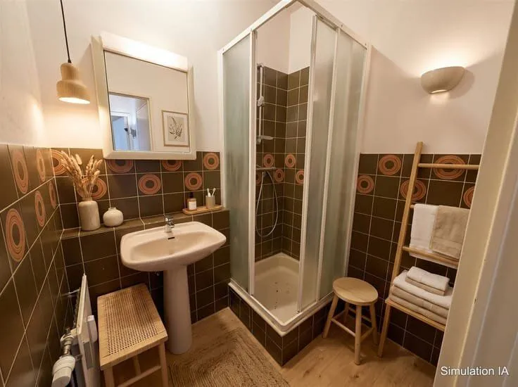 Salles de bain - Appartement en Résidence à Bruxelles