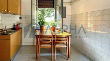 Kitchen - Three-Bedroom Apartment with Balcony in Forlì