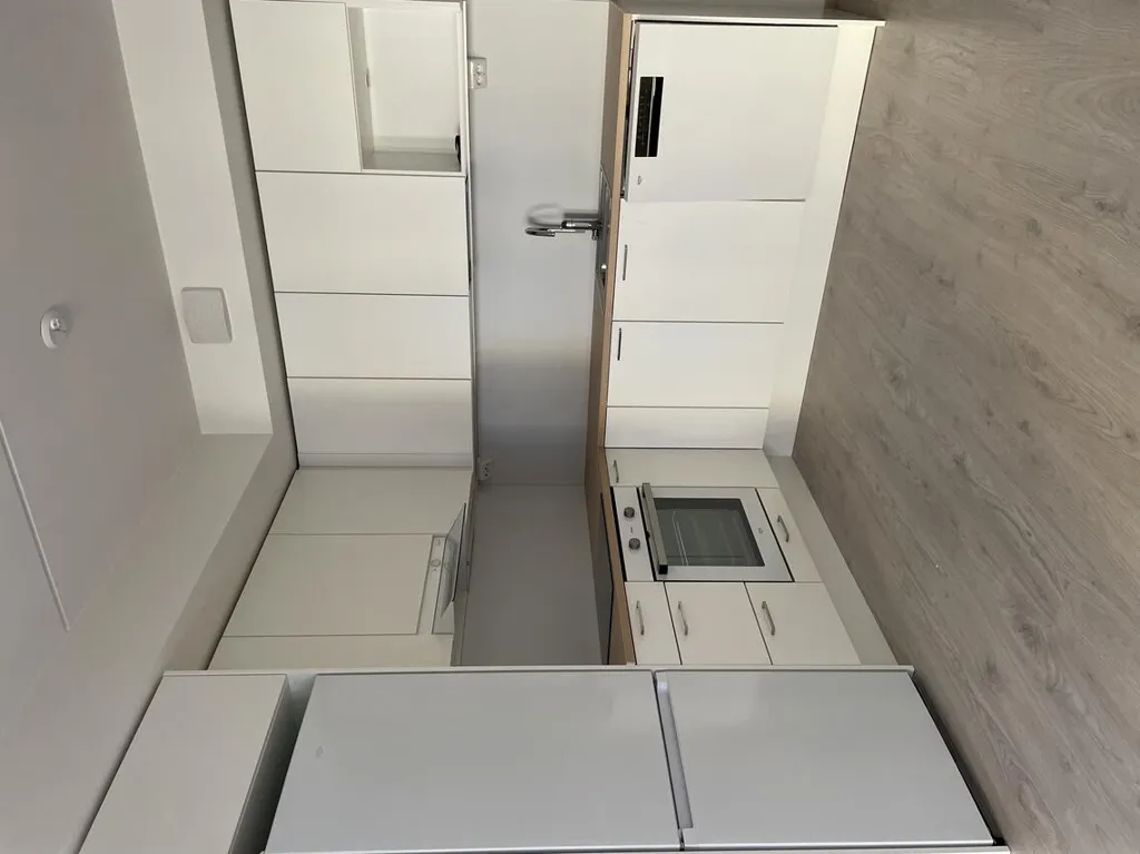 Cuisine - Modern Apartment with Balcony in Vuosaari
