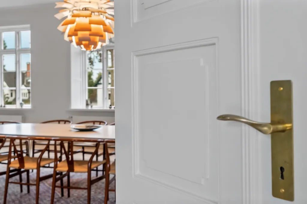 Salle à manger - Spacious Apartment in Historic Building, Copenhagen