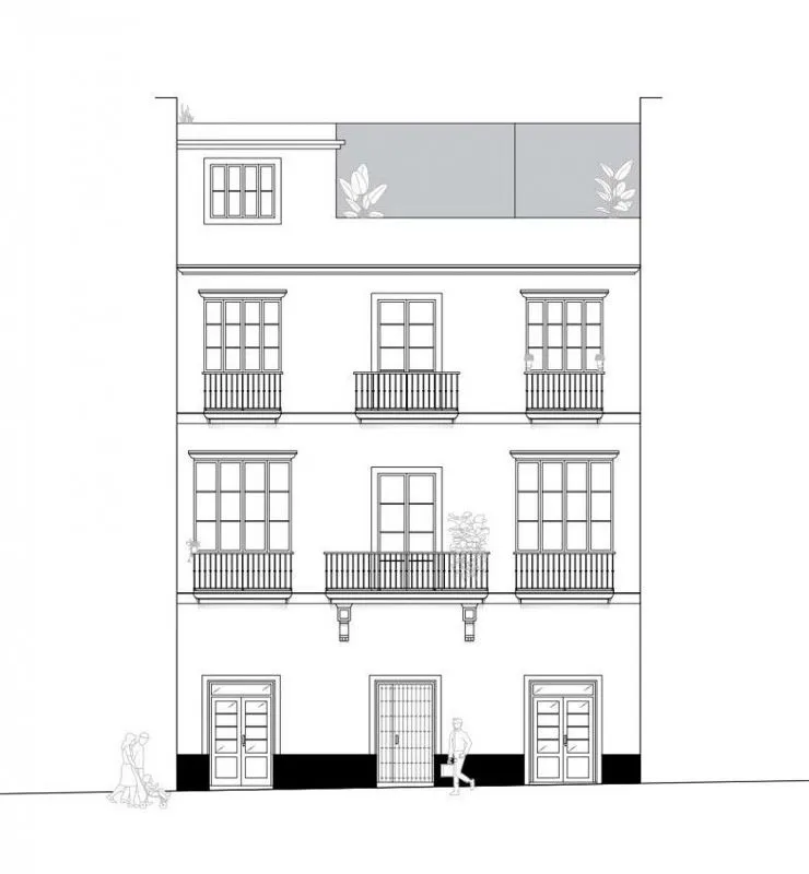 New Flat with Lift in Cádiz