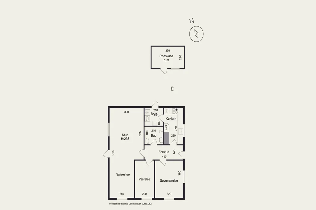 Plan - Detached Villa with Garden in Havdrup