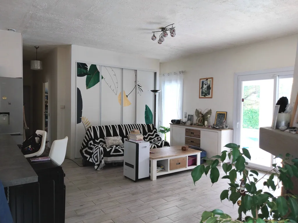 Séjour - Maison de Plain-Pied avec Vue Panoramique à Lucéram