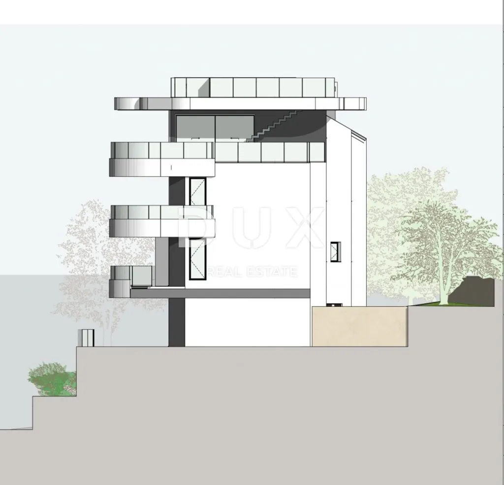 Apartment with Sea View in Opatija Centre