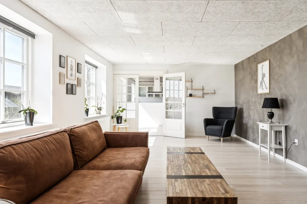 Living Room - Farmhouse with Equestrian Facilities in Haarby