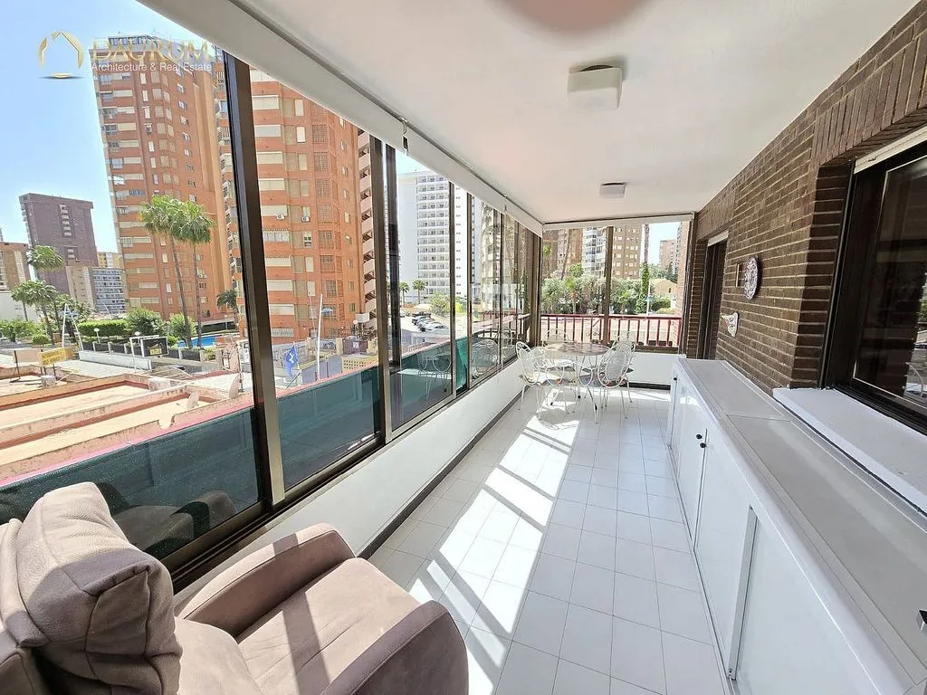 Terrasse - Apartment with Pool and Terrace in Playa de Levante