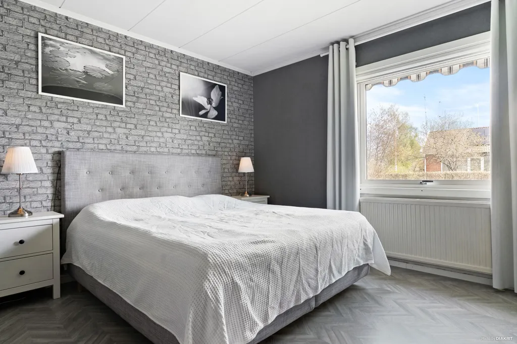 Chambres - 1-Storey Villa with Garage in Näsbyn