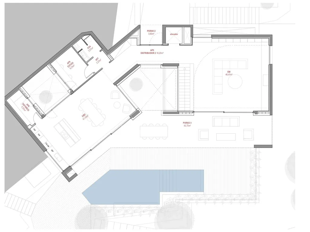 Plaan - New Build Villa with Sea View in Cabrils