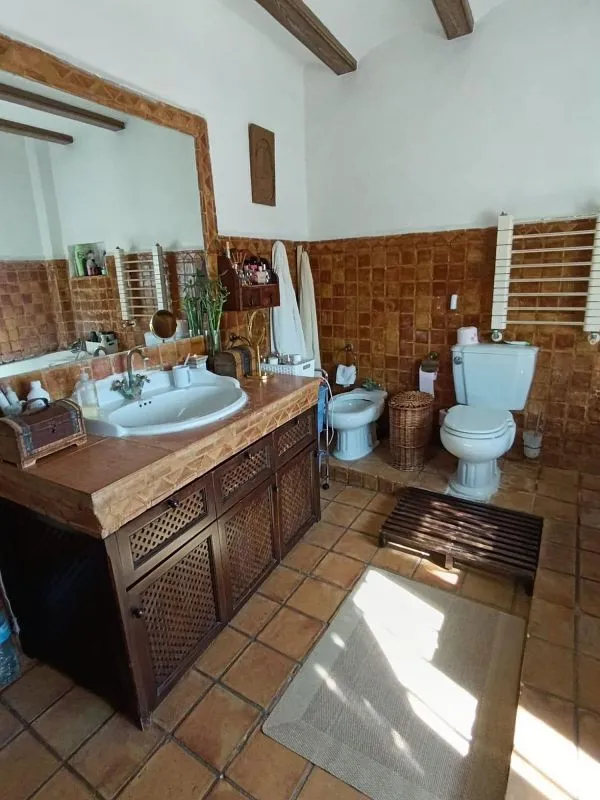 Salles de bain - Rustic Farmhouse with Land near Huerta