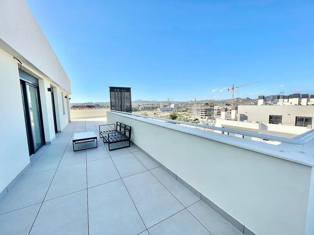 Terrass - Penthouse with Pool in Zarandona, Murcia