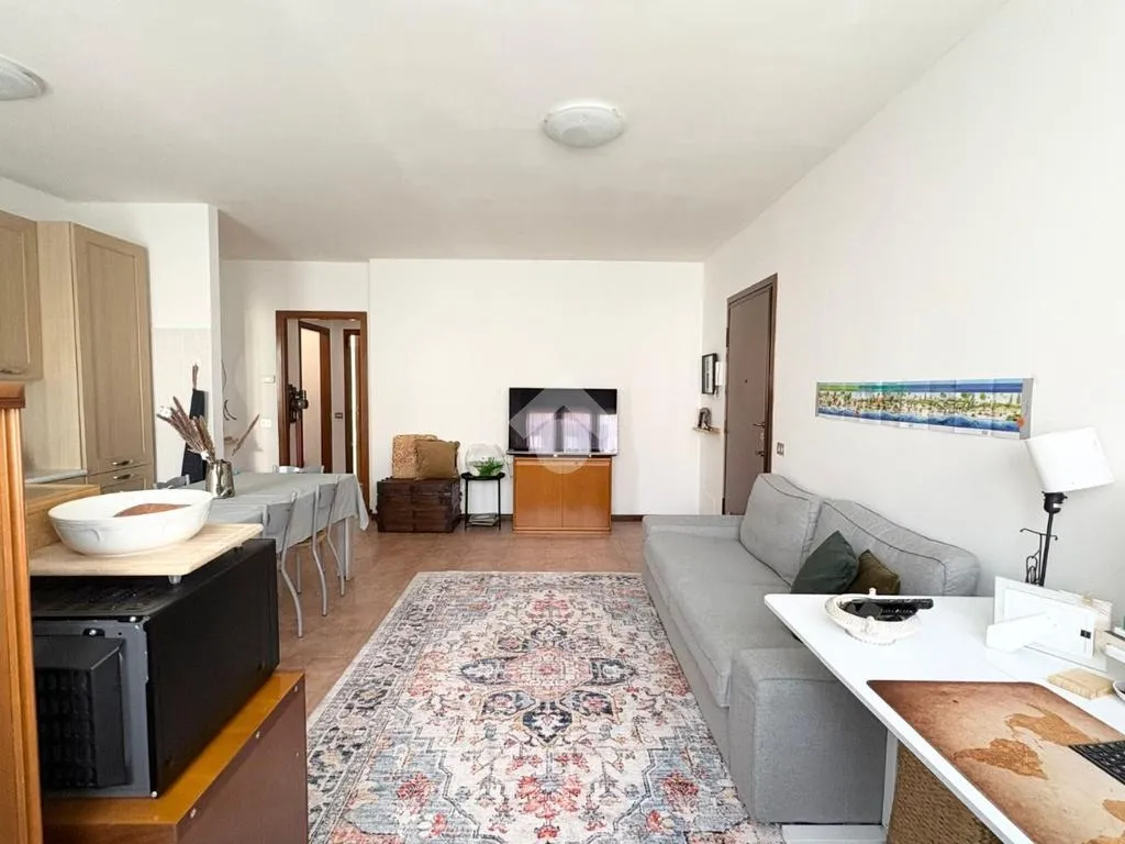 Soggiorno - Appartamento con balcone in zona tranquilla a Gallarate