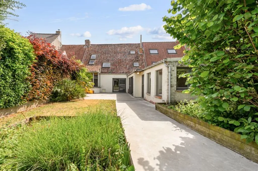Jardin - Maison avec Terrasse dans le Centre de Watou