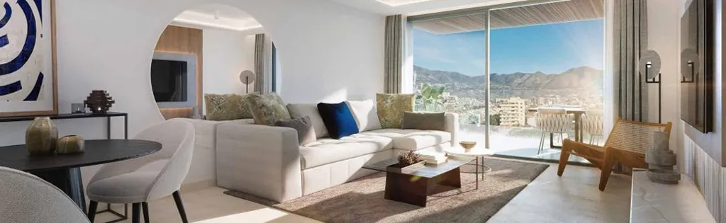 Séjour - Modern Apartment with Terraces in Fuengirola