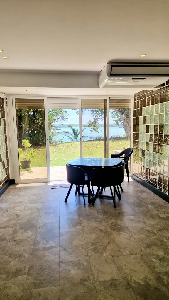 Terrasse - Studio avec Vue Mer à Le Gosier