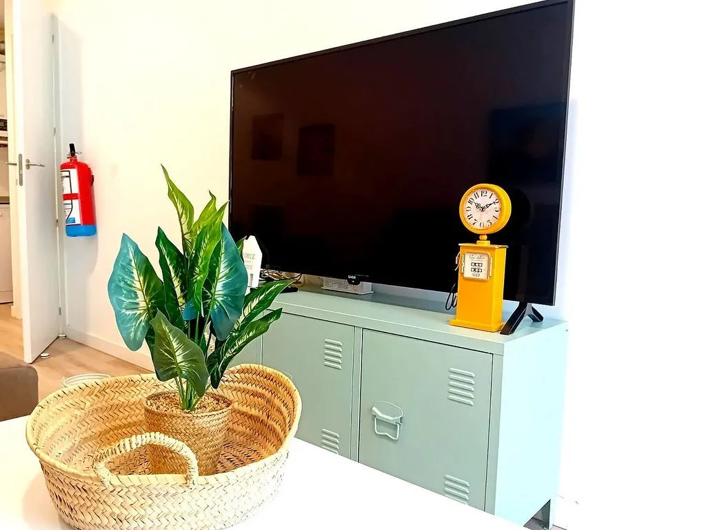 Séjour - Furnished Flat with Balcony in Santa Lucia