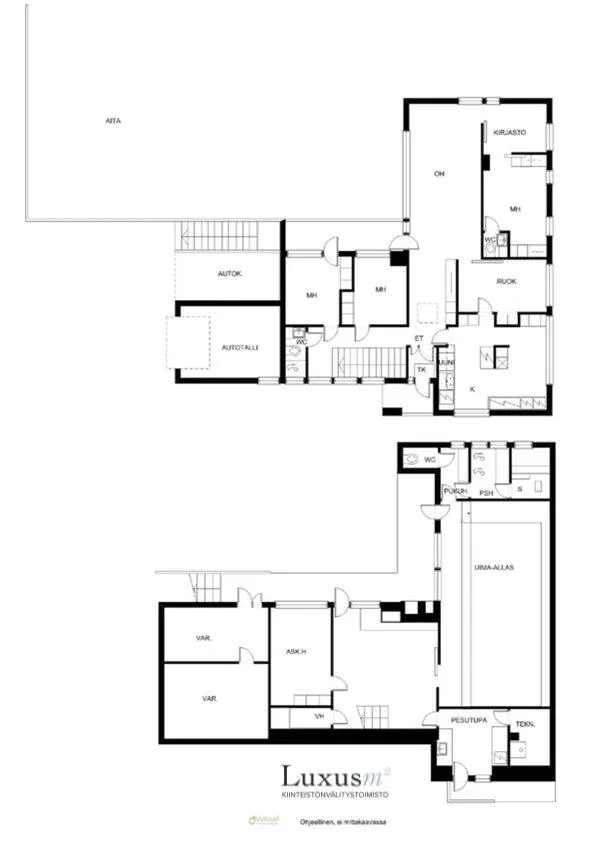 Plaan - House with Indoor Pool in Espoo