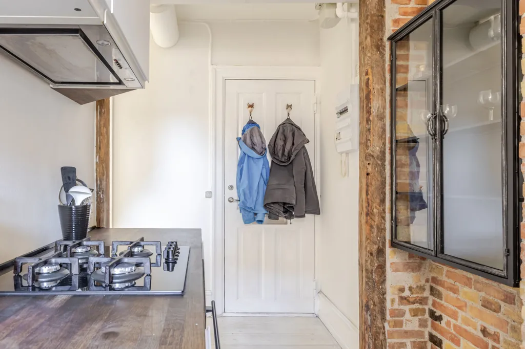 Köök - Charming Condo with Historic Charm in Nørrebro